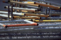 pipe stack steel 1980s 1990s A4 Photo Print