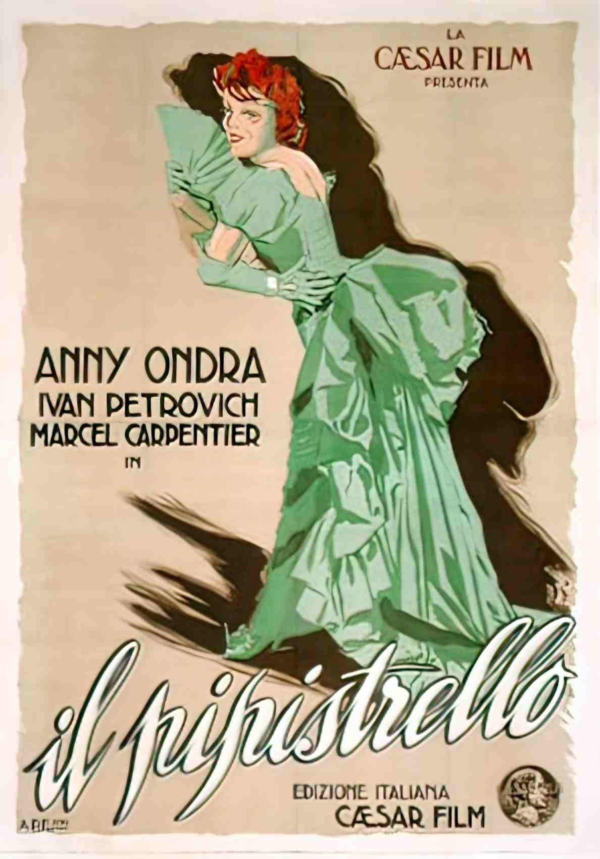 pipistrello il ital 4F Advert A4 Photo Print