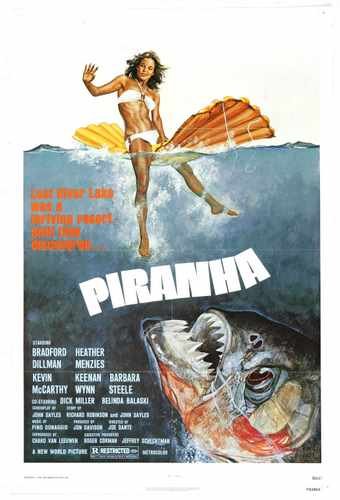 piranha  01 film star poster A4 Photo Print