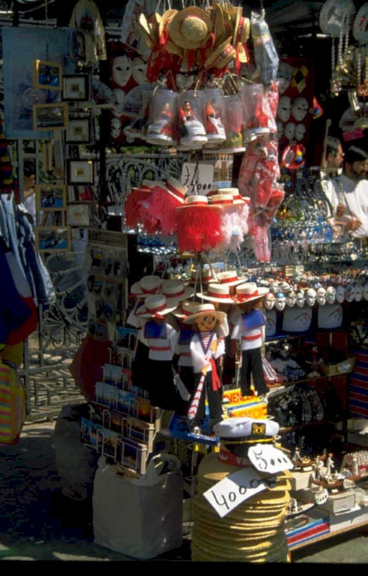 pirate stall market 1980s 1990s A4 Photo Print