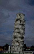 pisa leaning tower 1 1980s 1990s A4 Photo Print