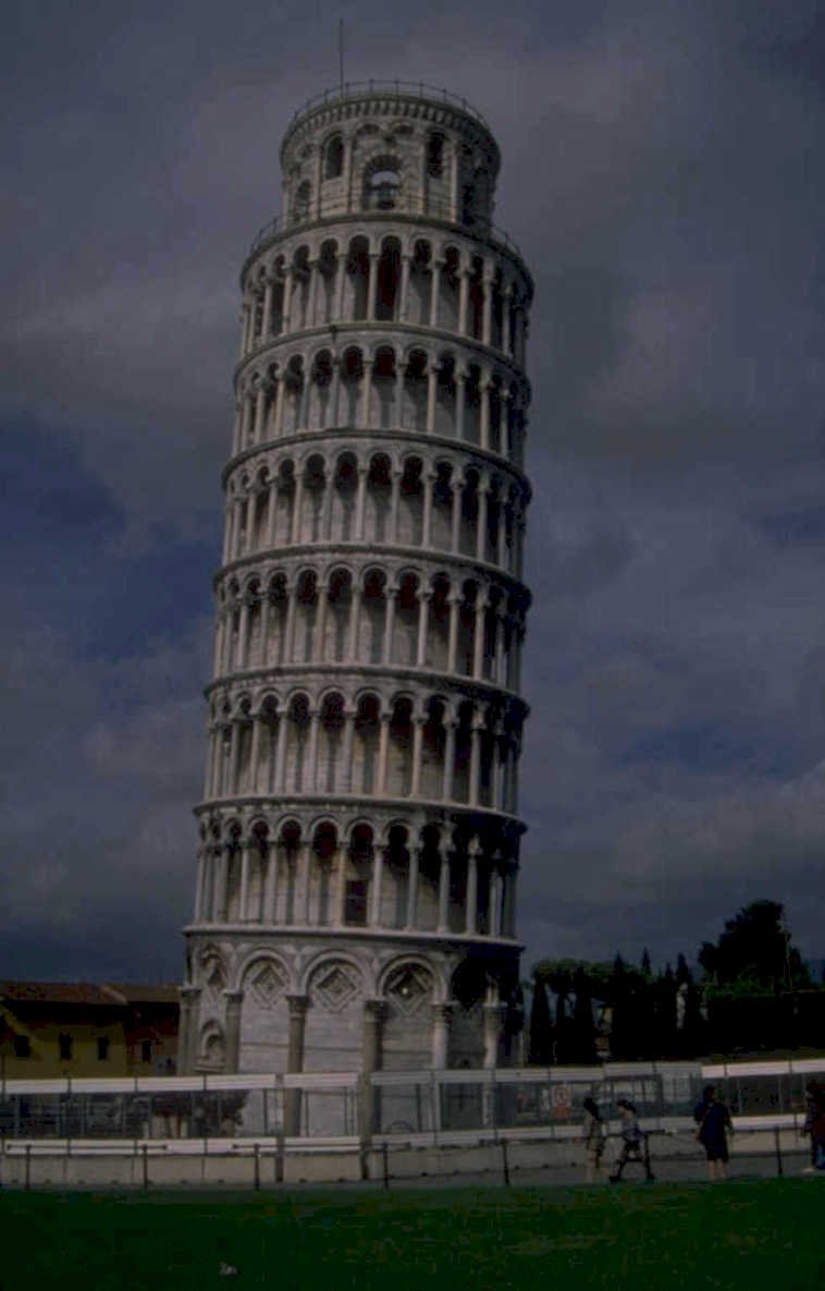 pisa tower italy 1 1980s 1990s A4 Photo Print