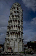 pisa tower scaffolding 1980s 1990s A4 Photo Print
