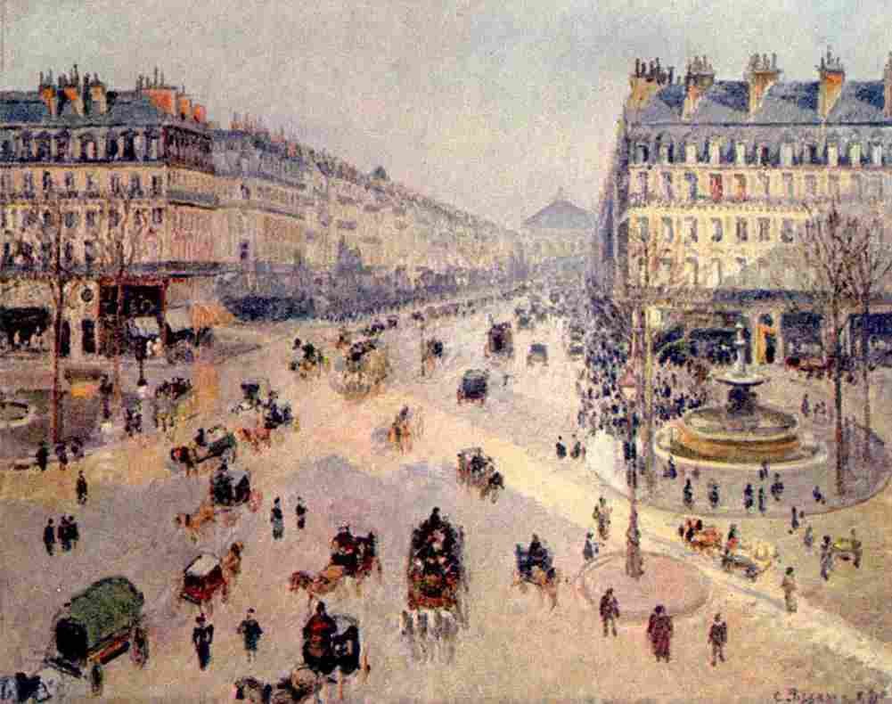 piss Avenue de l Opera Art A4 Photo Print