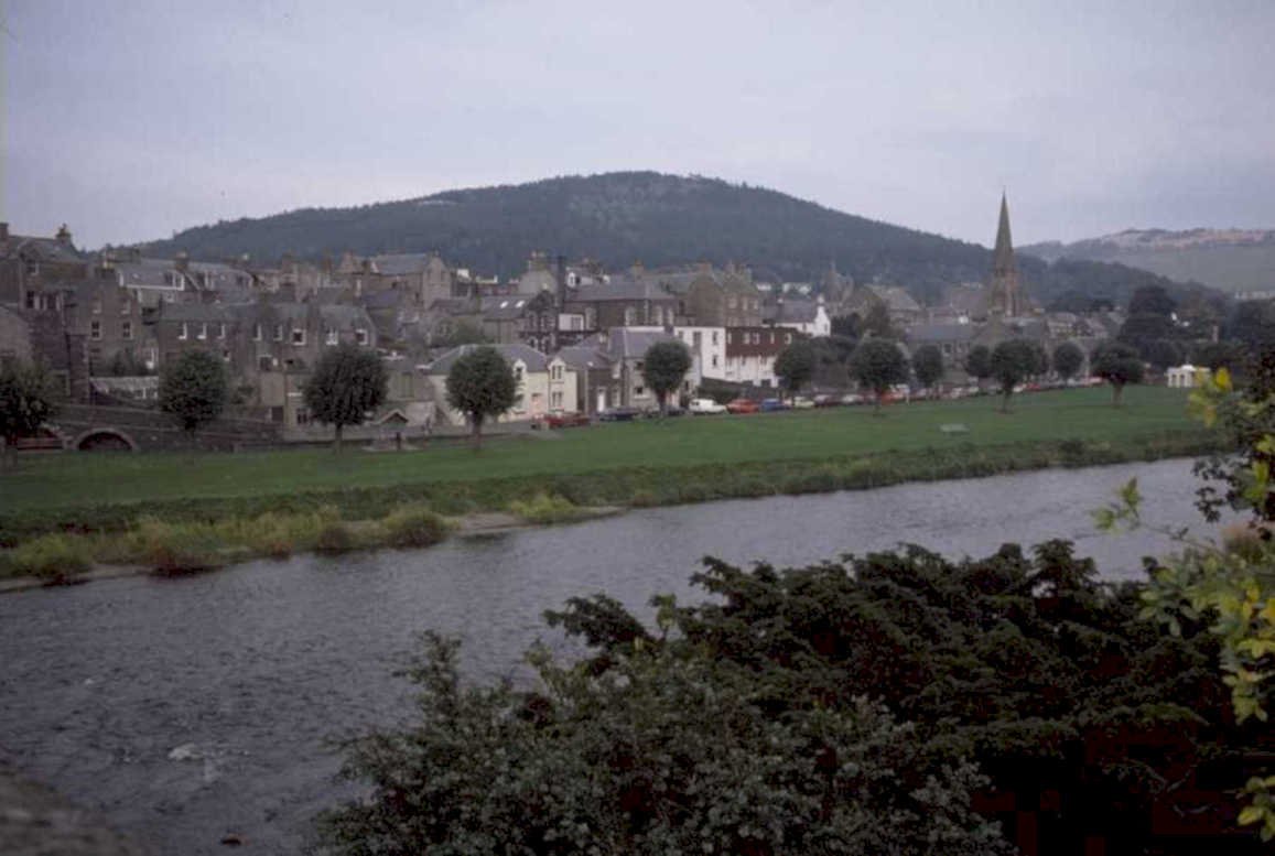 pitlochry tay church 1980s 1990s A4 Photo Print
