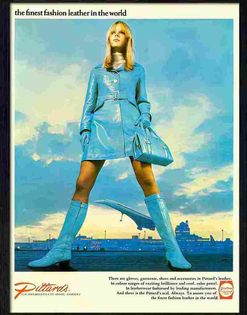 pittards leather 1960s Advert A4 Photo Print