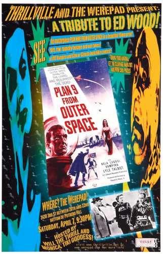 plan 9 from outer space  02 film star poster A4 Photo Print