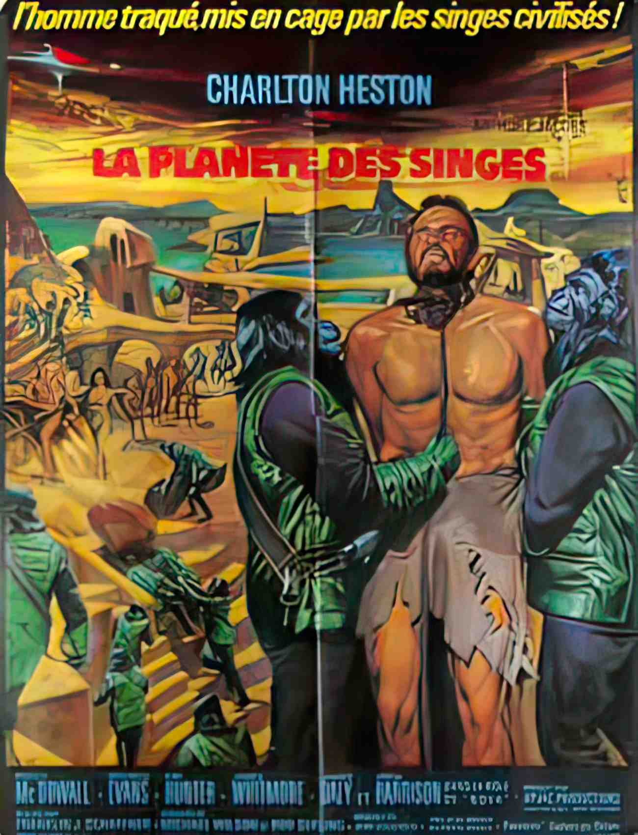 planete des singes la pt Advert A4 Photo Print