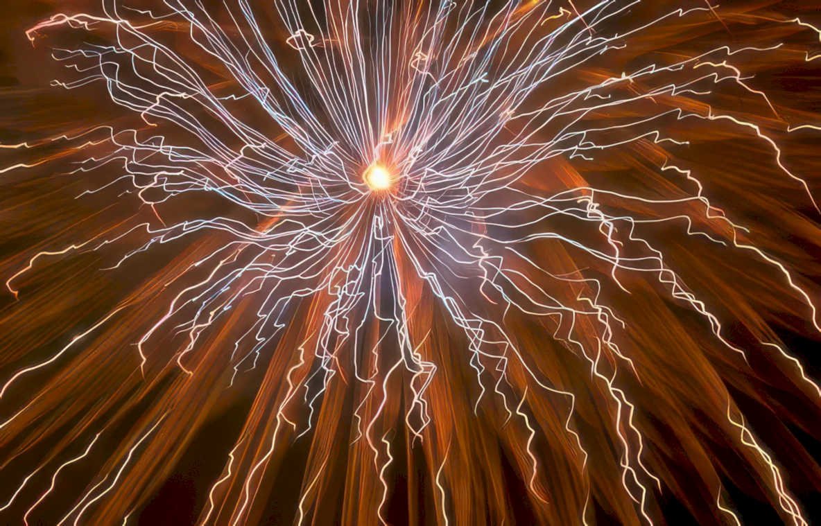plasma discharge ws Vintage A4 Photo Print