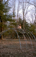 playground arch winter Vintage A4 Photo Print