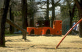 playground slides tunnels Vintage A4 Photo Print