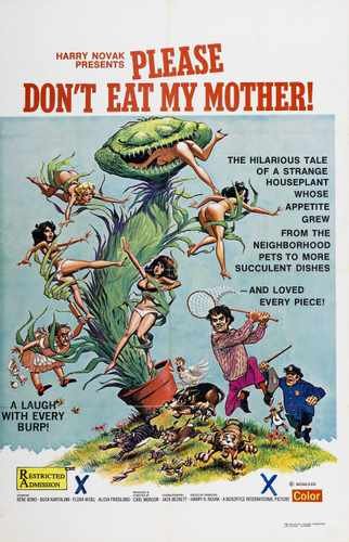 please dont eat my mother  01 film star poster A4 Photo Print