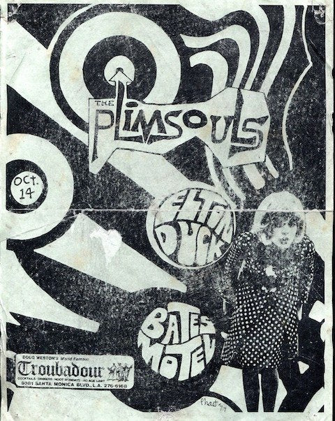 plimsouls79 Punk Flyer A4 Photo Print