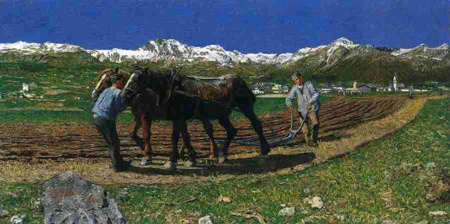 ploughin Art A4 Photo Print