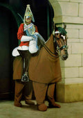 plus Banksy Bristol Graffiti Guardsman panto horse A4 Photo Print