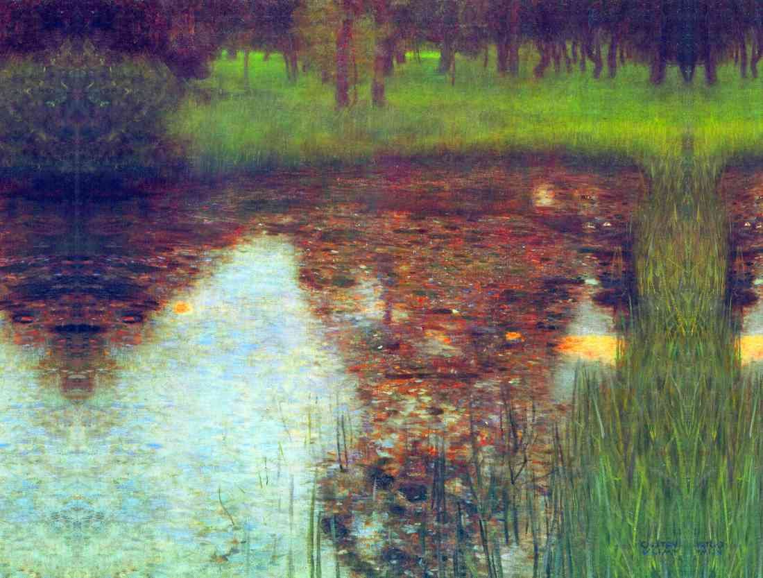 plus Royalty Free Image The Marsh Klimt A4 Photo Print