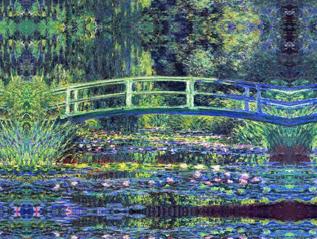 plus Waterlillies Water Lily Pond 2 Monet A4 Photo Print