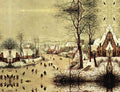 plus Winter landscape with skaters by Pieter Bruegel A4 Photo Print