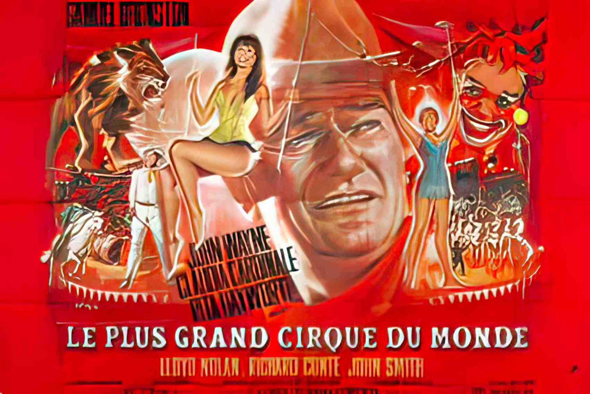 plus grand cirque du 2P Advert A4 Photo Print