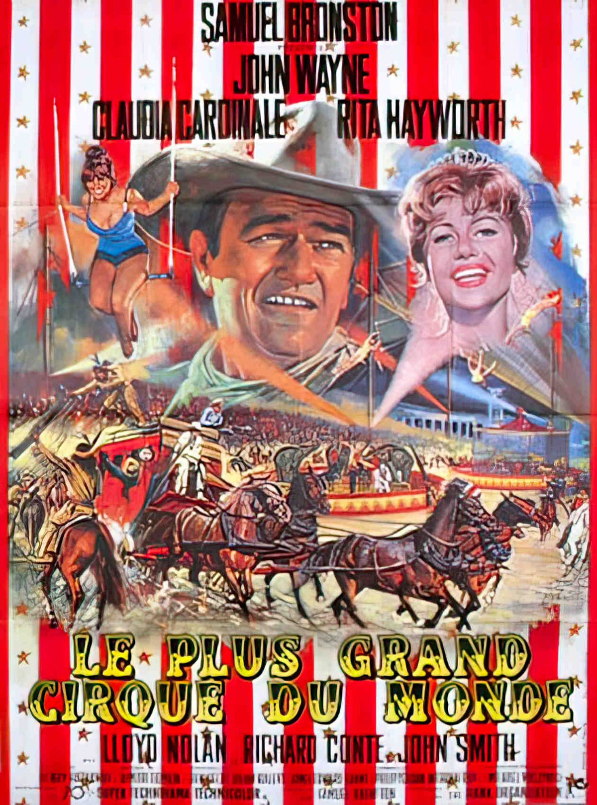 plus grand cirque du monde Advert A4 Photo Print
