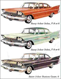 plymouth 1959 savoy x A4 Photo Print