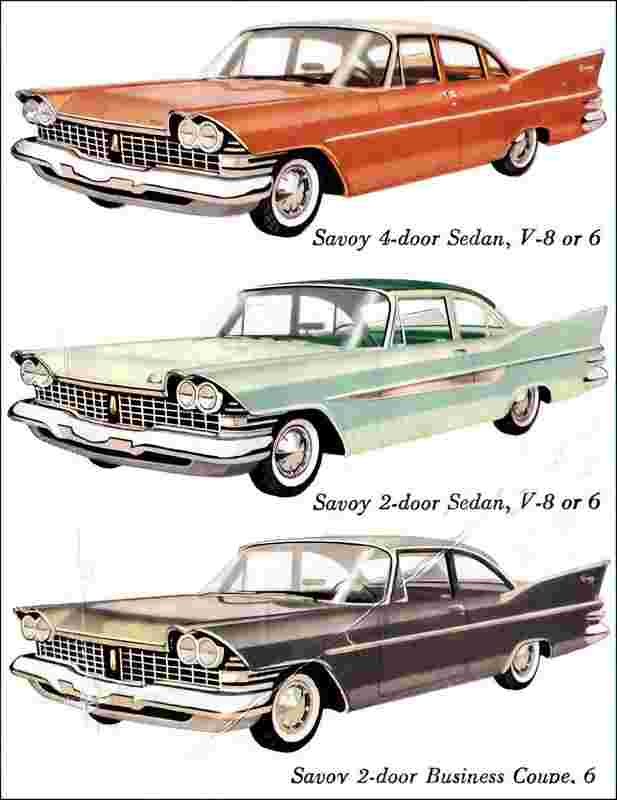 plymouth 1959 savoy x A4 Photo Print