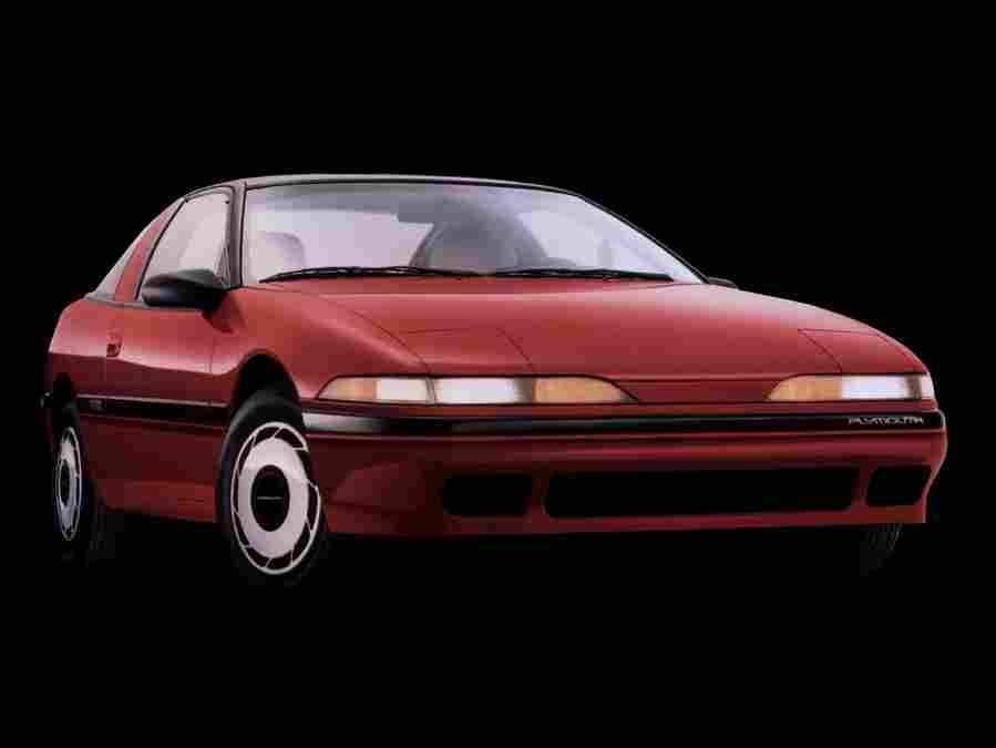 plymouth lasr 1989 7149 2 Car A4 Photo Print