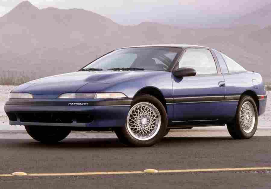 plymouth lasr 1989 7149 5 Car A4 Photo Print