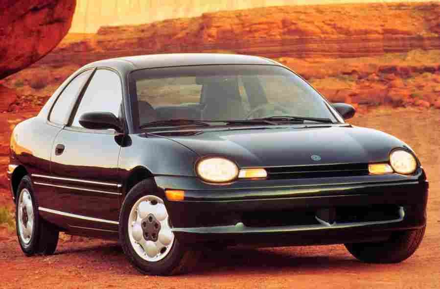 plymouth neon coupe 1994 7151 2 Car A4 Photo Print