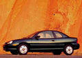 plymouth neon coupe 1994 7151 3 Car A4 Photo Print