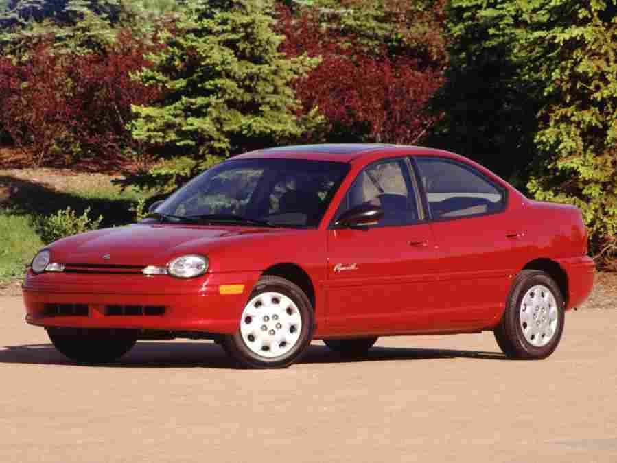 plymouth neon sedan 1994 7150 2 Car A4 Photo Print