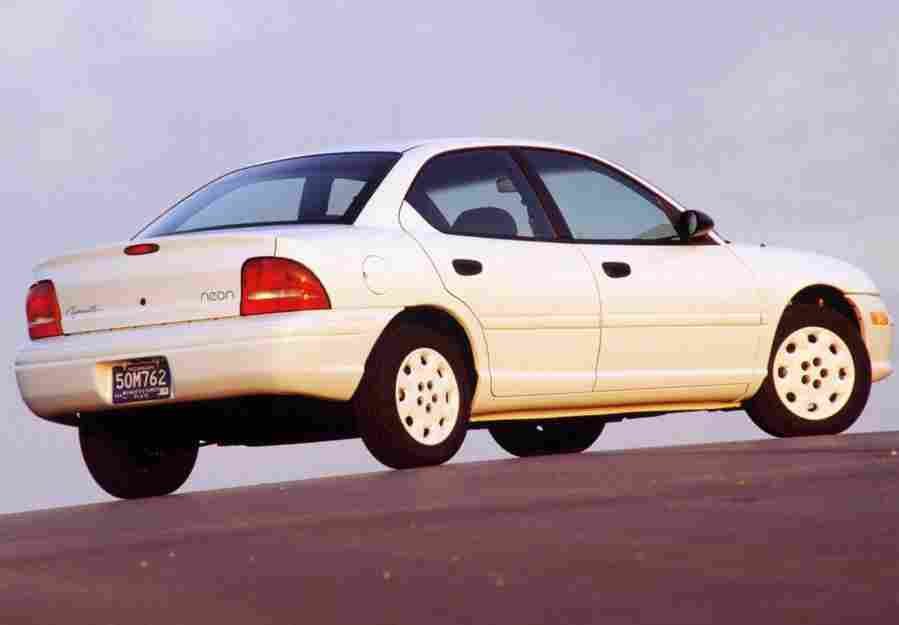 plymouth neon sedan 1994 7150 6 Car A4 Photo Print