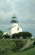 point reyes lighthouse Vintage A4 Photo Print