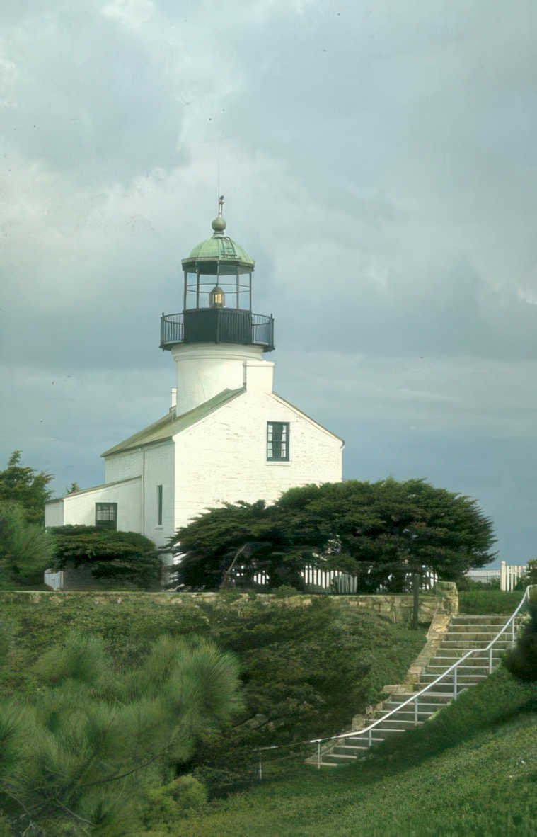 point reyes lighthouse Vintage A4 Photo Print