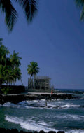 poipu beach scaffolding 1980s 1990s A4 Photo Print