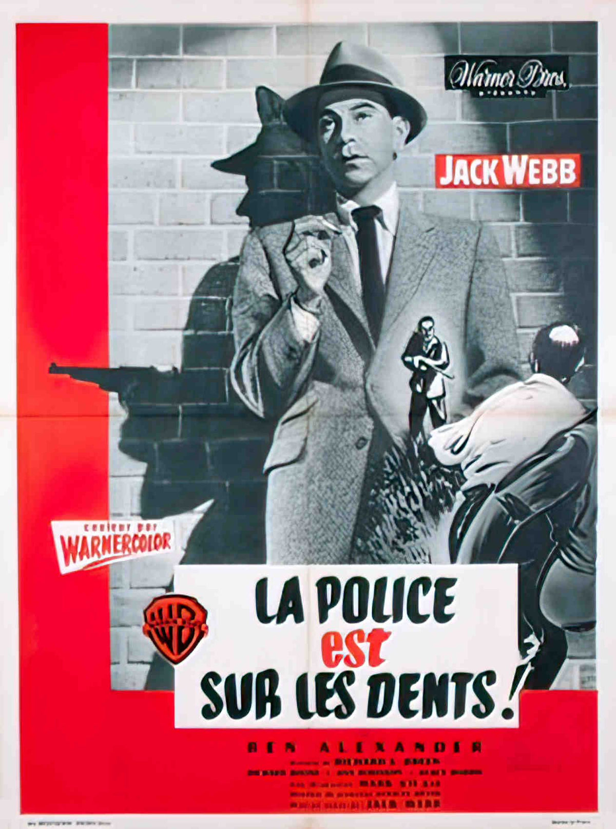 police est sur les dents pt Advert A4 Photo Print