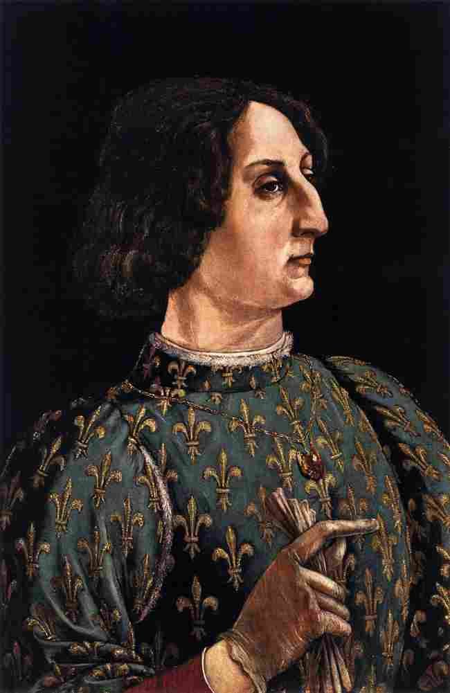 pollaiuolo piero galeazzo maria sforza Art A4 Photo Print