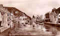 polperro harbour fishVintage 1880s 1900s A4 Photo Print