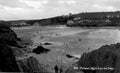 polzeath beach stepsVintage 1880s 1900s A4 Photo Print