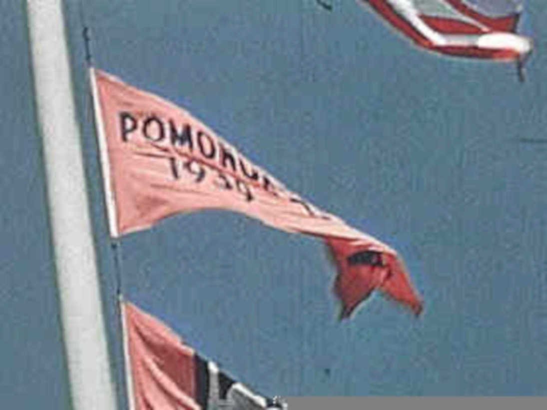 pomona college flags1980s 1990s A4 Photo Print