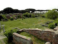 pompeii ruins plaza1980s 1990s A4 Photo Print