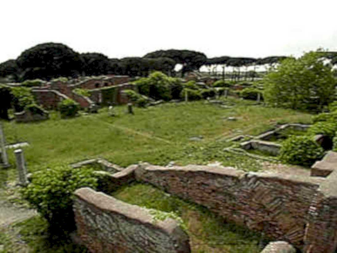 pompeii ruins plaza1980s 1990s A4 Photo Print