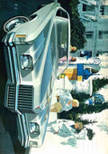 pontiac 1971 grand prix USE A4 Photo Print