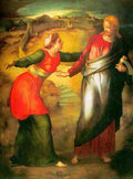 pontormo jacopo da noli me tangere Art A4 Photo Print
