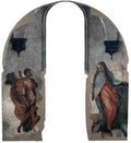 pontormo jacopo da the annunciation Art A4 Photo Print