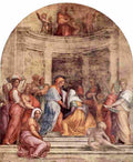 pontormo jacopo da visitation Art A4 Photo Print