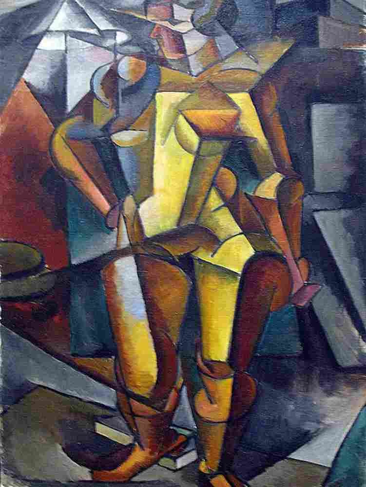 pop The Model Standing Figure Art A4 Photo Print