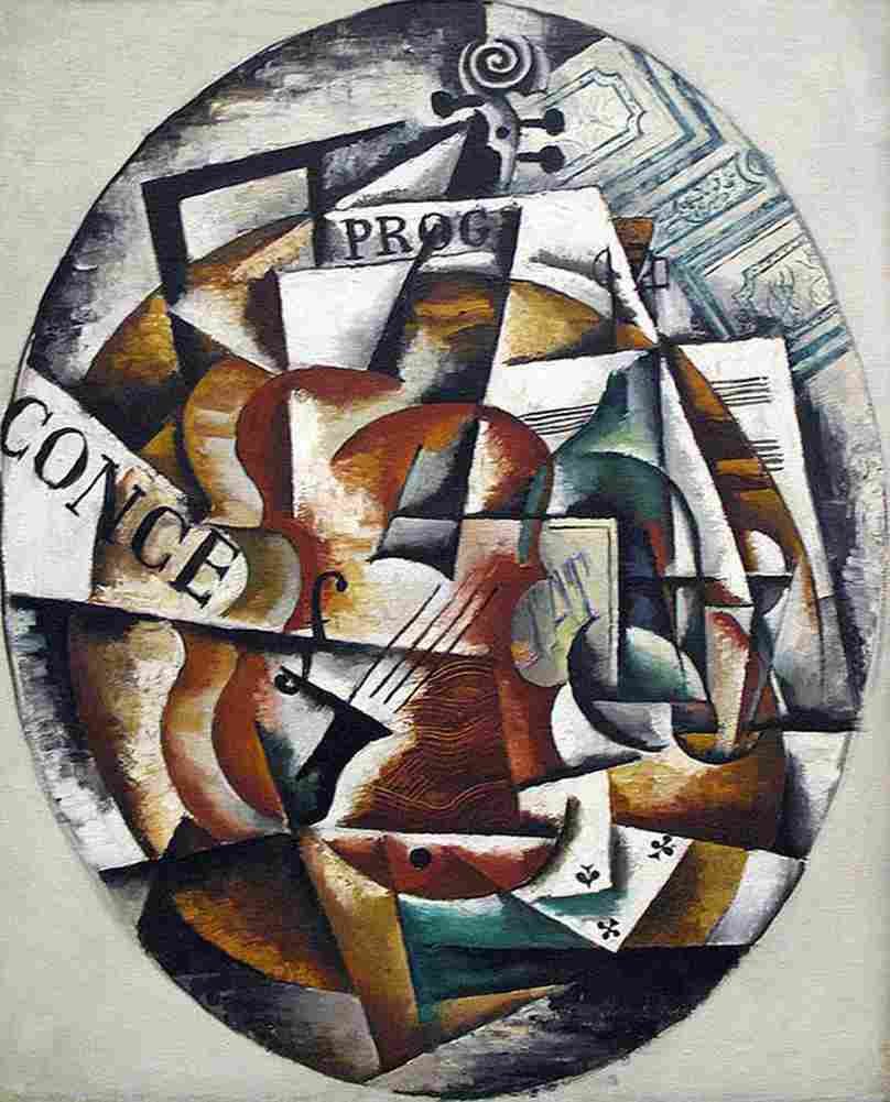 pop The violin Art A4 Photo Print