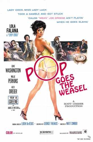 pop goes weasel  01 film star poster A4 Photo Print