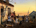 popov andrei farmyard Art A4 Photo Print